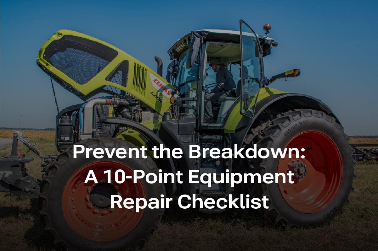 Prevent the Breakdown: A 10-Point Equipment Repair Checklist