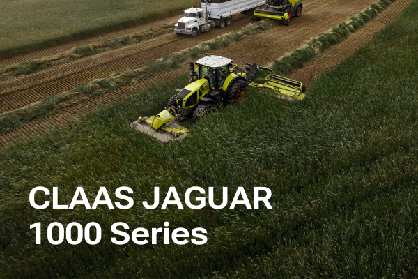 CLAAS JAGUAR 1000 Series Outputs the New Standard in Silage Quality