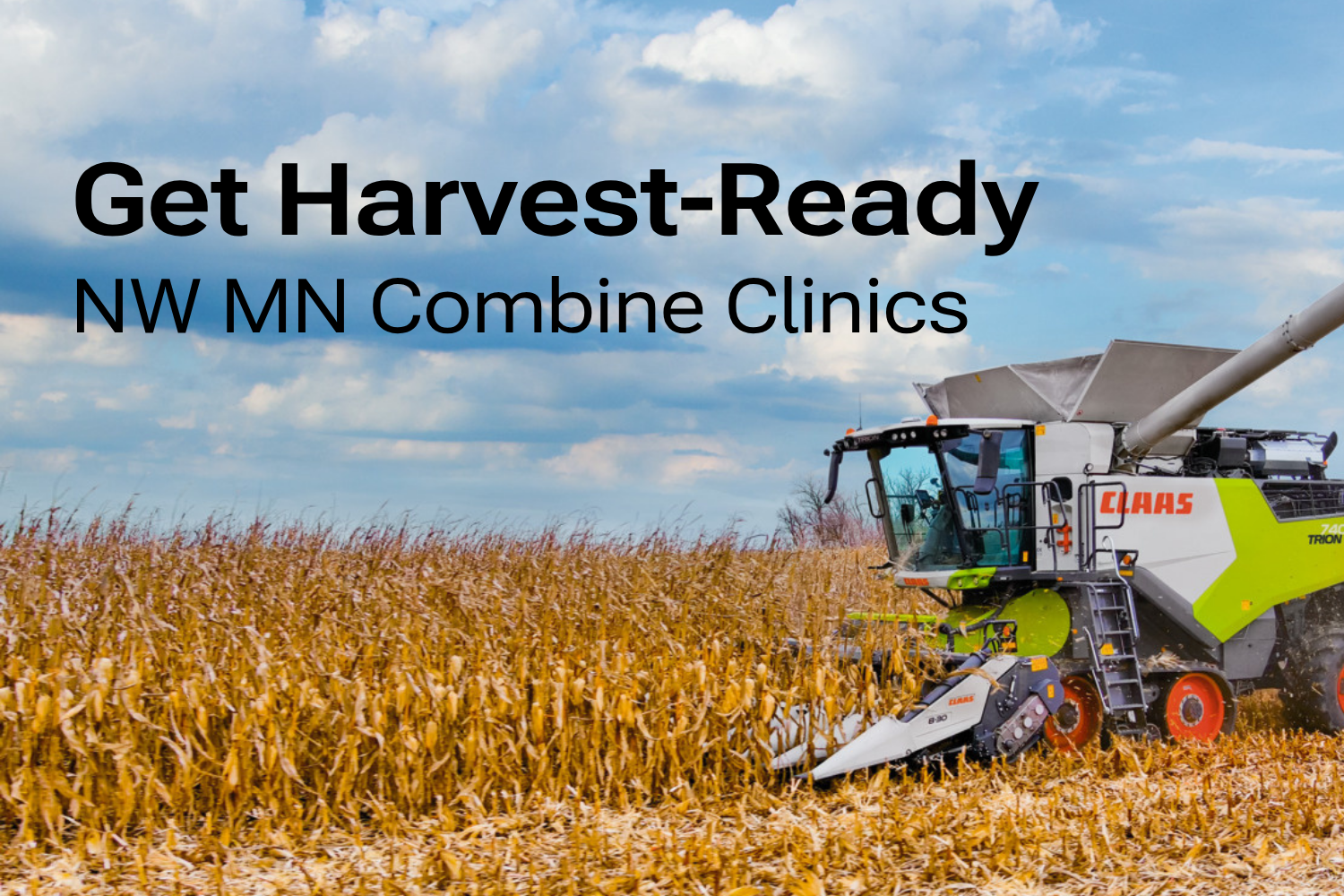 Get Harvest-Ready at CLAAS FARMPOINT Combine Clinics in Northwest Minnesota